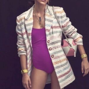 2 piece set Authentic Chanel  
from the Runway Jacket 34 and Skirt 38 SET